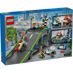 Klocki LEGO 60460 Bez granic - tor z rampami dla wyścigówek CITY